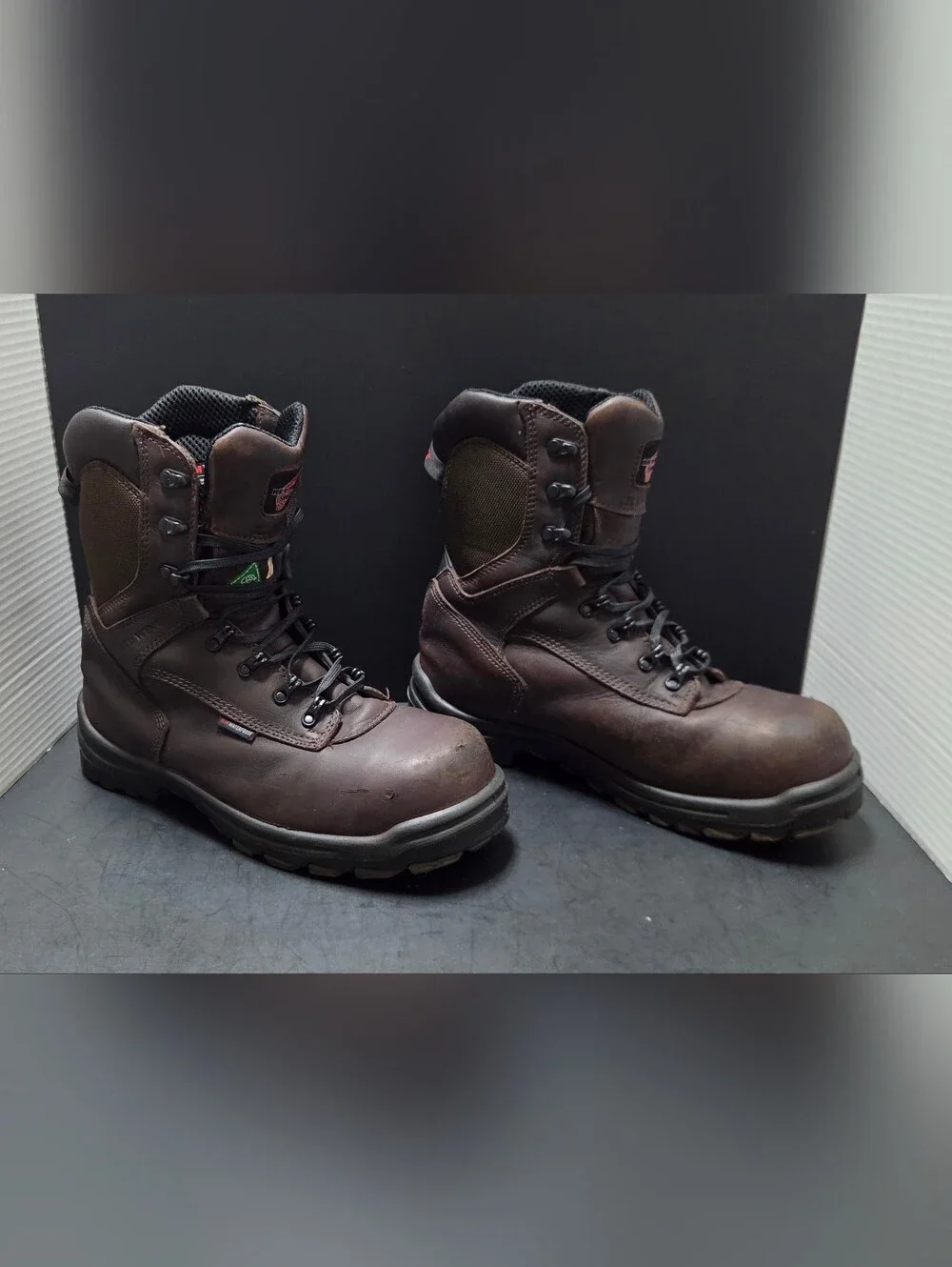 Red Wing 3548 King Toe Brown Leather Waterproof 800g Thinsulate Mens 10.5. 0208